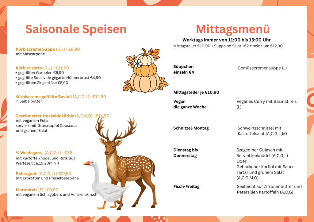 Mittagsmenü und Saisonale Speisekarte (6)